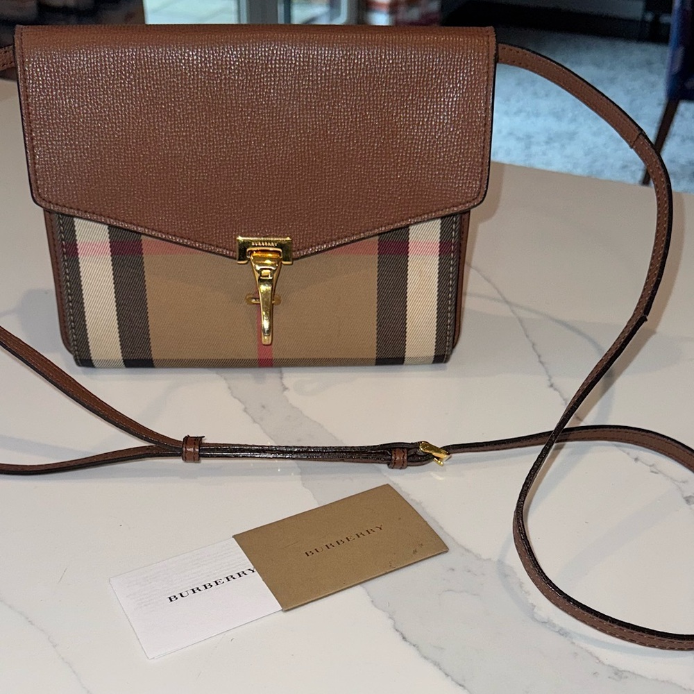 Burberry - Macken House Check Small Crossbody - Excellent Condition